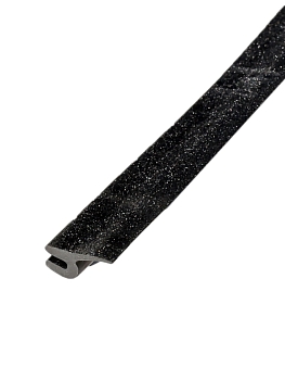 Уплотнитель стекла вертикальный Г-ль (бархотка) БРТ