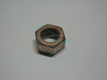 Гайка М8х1,25 коллектора дв.ЗМЗ-406 (омед.) низкая