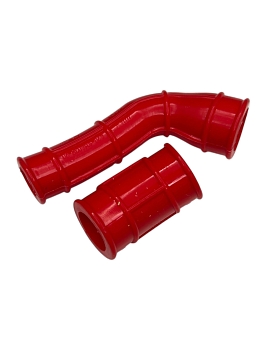 Патрубки РХХ дв. УМЗ 4216,4213 (к-т 2 шт.) красный MVQ ПТП