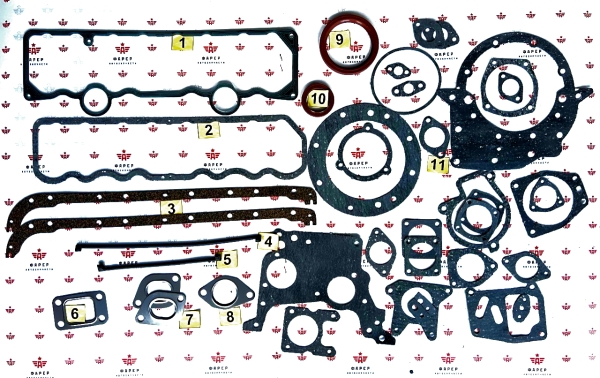 Комплект прокладок дв. Д-245 ЕВРО-3 без ПГБ ПРЕМИУМ ФАРЕР