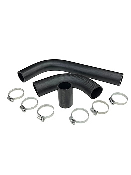 Патрубки радиатора 3102 дв. 402 (к-т 3 шт с хомутами червячными) ОРИГИНАЛ ФАРЕР