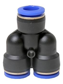 Фитинг разделитель Y-образный пластиковый PY 14 MGF