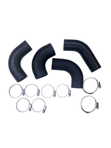 Патрубки радиатора 3302 дв. 405 ЕВРО-З (к-т 4 шт. с хомутами NORMA) ФАРЕР