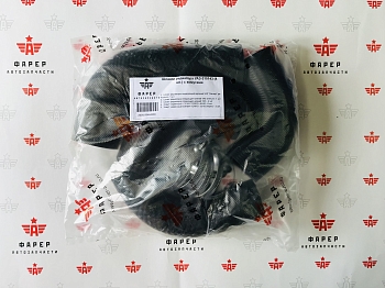 Патрубки радиатора УАЗ-315143 (4 шт.) с хомутами ФАРЕР