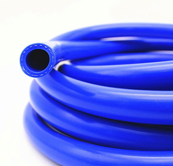 Шланг D12 арм (силикон, синий/синий, бухта 20м) Technik