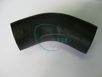 Патрубок радиатора подводящий верхний Г-53;66;дв.402 (L=70х70мм, d=38) БРТ