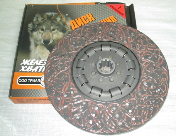 Диск сцепления ведомый МАЗ-4370 (Д-245.30Е2-469), ПАЗ-3204 Cummins ISF-3.8, EQB140-20 (аналог SACHS)