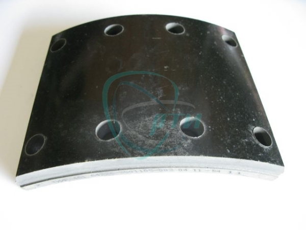 Накладка тормозная СуперМАЗ (б/асб)