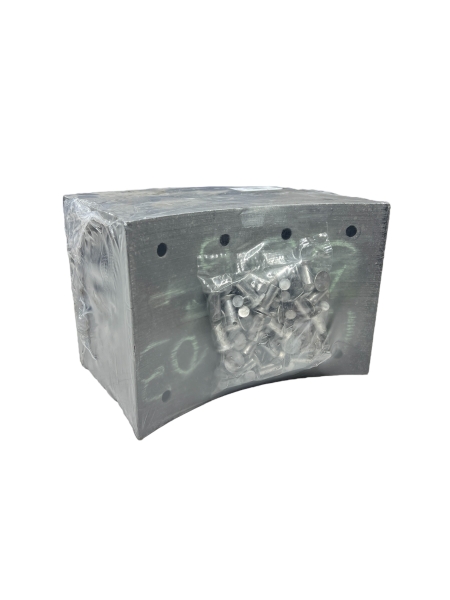 Р/к ЗИЛ тормозных накладок с заклепками