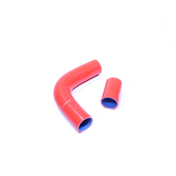 Патрубки радиатора к трактору МТЗ-1221 красн. (к-т 2 шт.)