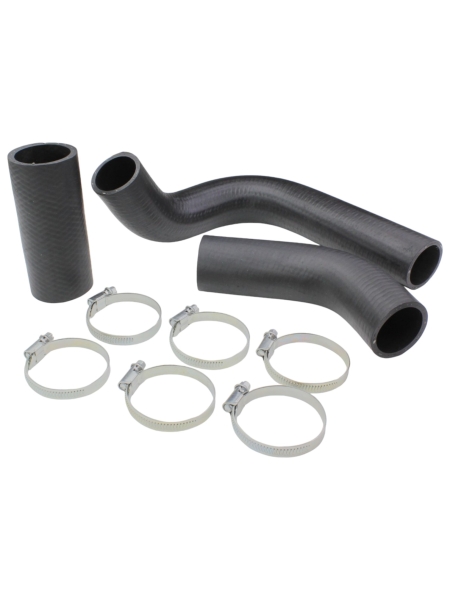 Патрубки радиатора 3302 Бизнес дв. 4215,4216 ЕЗ до 2010 г (к-т 3 шт. с червячными хомутами) ОРИГИНАЛ