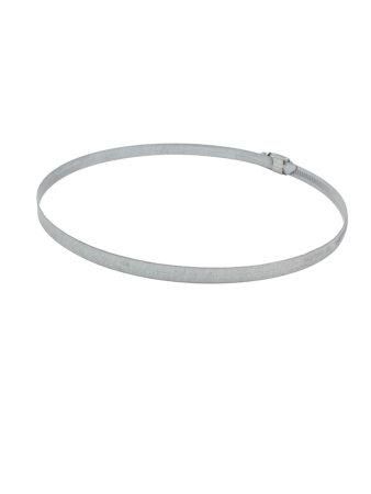 Хомут червячный 150-180/9 (цинковое хроматирование) Завод ТРУД