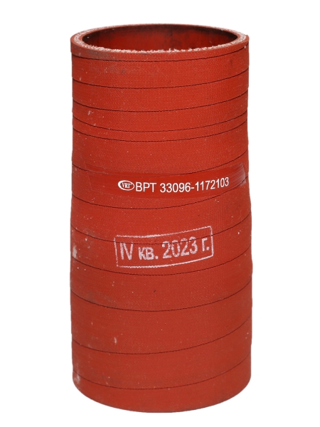 44 Муфта интеркуллера ГАЗ-3309 дв. Cummins (от двигателя к нагнетат. трубе) (65х70) ВРТ