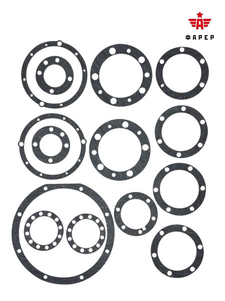 Прокладки моста (переднего разрезного) УАЗ (14 шт.) ПМБ 0,4 мм ФАРЕР