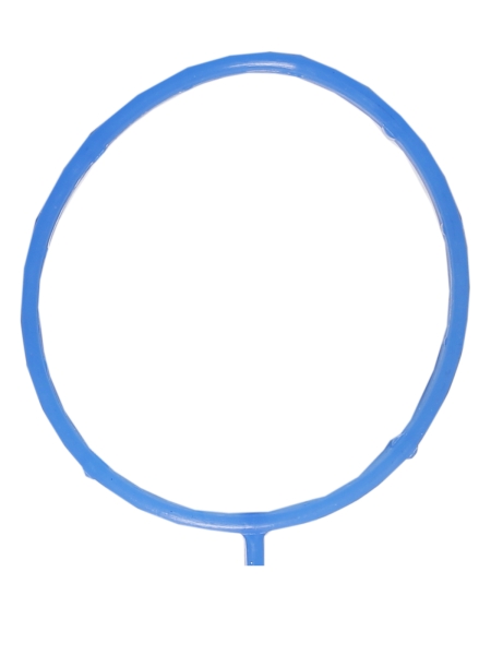 Прокладка дросселя ГАЗель дв.УМЗ-А274 EvoTech (силикон синий)