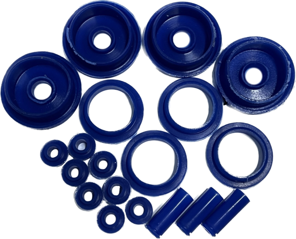 44 Р/к клапанной крышки дв. 406 (19 дет.) (силикон) синий