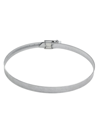 Хомут червячный 100-120/9 (цинковое хроматирование) Завод ТРУД