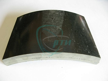 Накладка тормозная ЛиАЗ, ЛАЗ, Икарус перед (б/асб)