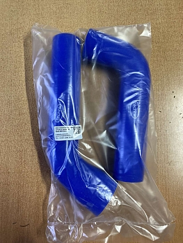 Патрубки радиатора КАМАЗ-6520 ЕВРО (2 шт.) силикон Китай