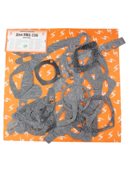 Прокладки двигателя 236 ПРОФИ (33 шт.) паронит комплект