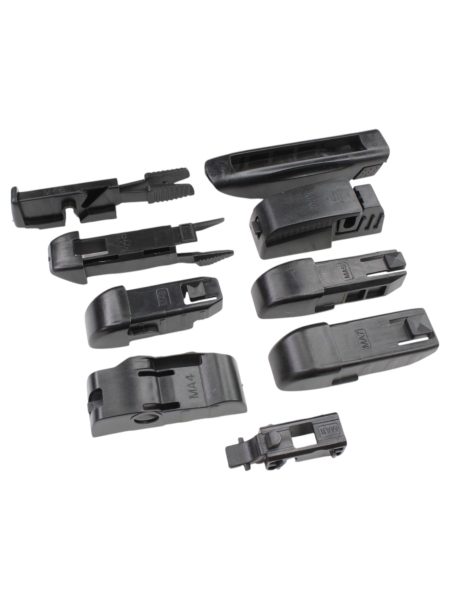 Щетка стеклоочистителя бескаркасная 14/350mm креплени 9 коннекторов KURUMAKIT