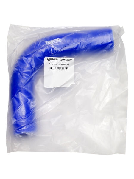 Патрубок радиатора угловой 38х38х150/150 силикон Автотракторная техника ТехноПартнер