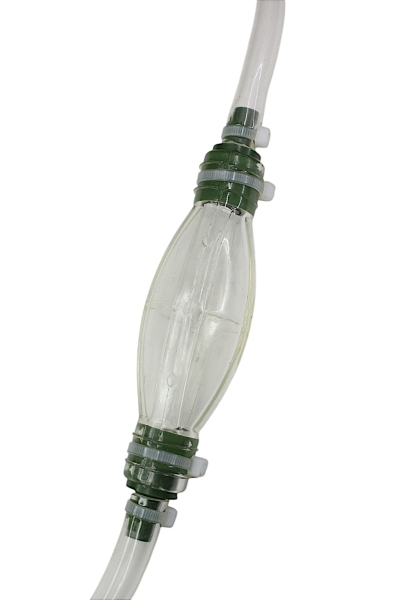 Насос для ручного переливания бензина в сборе (силикон, 1,5м)