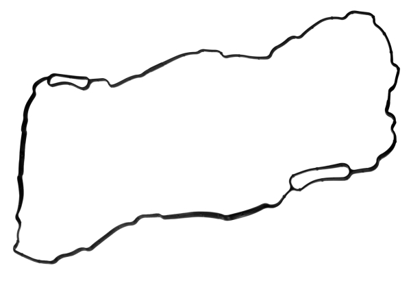Прокладка масл. картера Г-33104 Вал-й дв.Cummins ISF3.8 (2 канала)