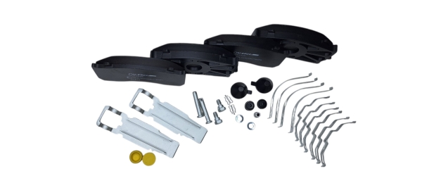 Колодка тормозная Г-3310 Вал-й перед./зад. с монтажным комплектом (комп. 4шт)