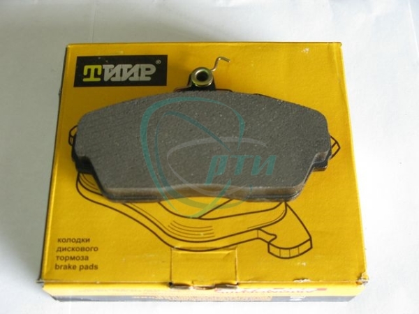 Колодка тормозная Г-ль, 3110 перед. Стандарт (б/асб.) (комп. 4шт)