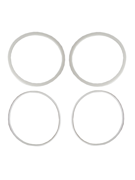 Р/к масляного фильтра Камаз ЕВРО (2 наим./4 шт.) белый силикон