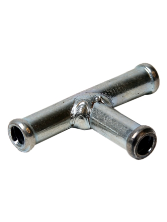 Переходник (тройник) 8мм/8мм металлический