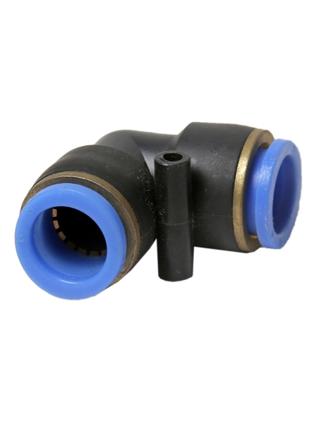 Фитинг трубки ПВХ 14 мм (угловой)