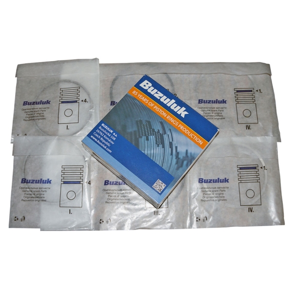 Кольца поршневые на поршень (3 кольца) Д-245, Д-260 Евро-4 (2 ПОРШНЕКОМПЛЕКТА)