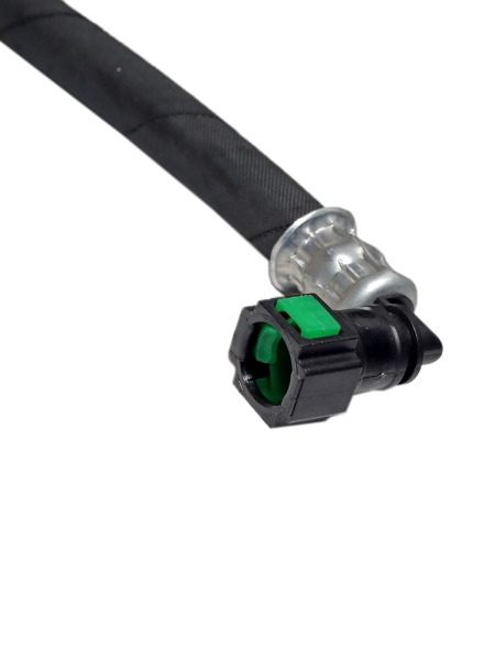 Шланг топливный D8 быстросъемный 1 штуцер (угловой) L-140 cм