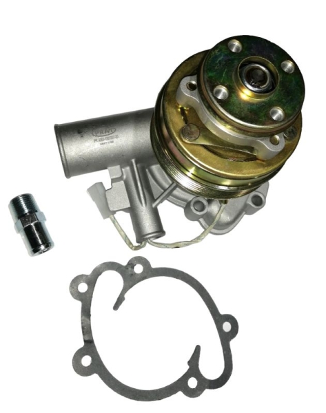 Насос водяной (помпа) Г-3302 дв.ЗМЗ-40524 ЕВРО-3 с электромуфтой (с прокладкой) PRAVT