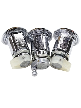 Личинки замка двери УАЗ Патриот (3 личинки, 2 ключа)