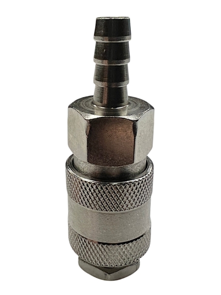 Разъем пневм. быстросъемный d- 8 под трубку ПВХ "елка"