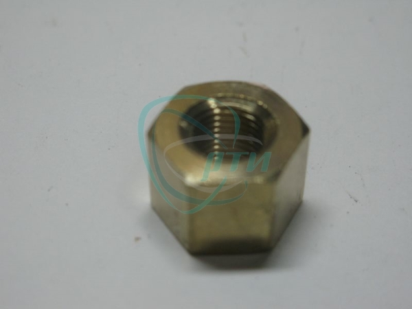 Гайка М10х1 коллектора кл.17 (латунь) высокая