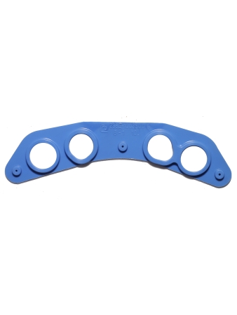 Прокладка упл. подвода воды ЯМЗ (фторсиликон) (синяя)