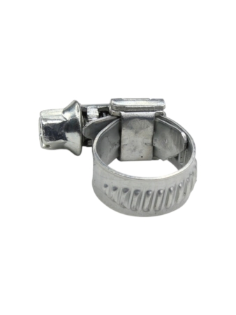Хомут червячный 10-16/9 (цинковое хроматирование) Завод ТРУД