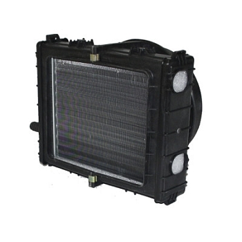 Отопитель салона универсал. (ф=20мм) 24B (алюм.рад) пластм.корпус