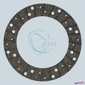 Накладка фрикционная (ферродо) Г-ль (б/асб) сверл.