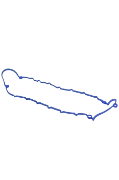 Прокладка масл. картера Г-ль дв.УМЗ-А274 EvoTech (силикон) син.