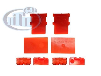 Прокладка рессоры межлистовая УАЗ-3163 "Патриот" (полиуретан) (к-т 8 шт.)