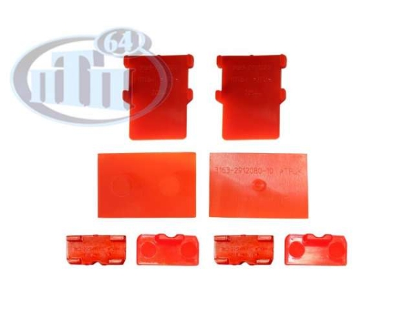 Прокладка рессоры межлистовая УАЗ-3163 "Патриот" (полиуретан) (к-т 8 шт.)