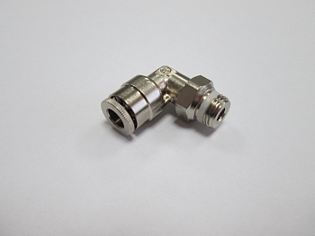 Фитинг металл.  6-М8х1 (угловой) 