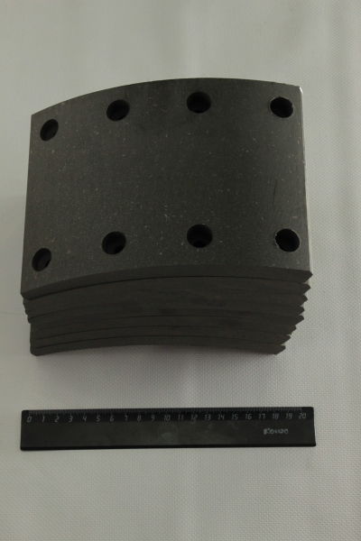 Накладка тормозная КАМАЗ-53215, 65115 до 06.2013 (ремкомплект №1)