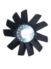Крыльчатка двигателя УАЗ-3163,3909 дв.ЗМЗ-409 (11 лопастей)