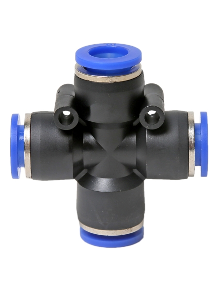 Фитинг X-образный пластиковый PZA 10 MGF